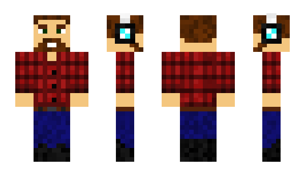 Minecraft skin zekitron1704