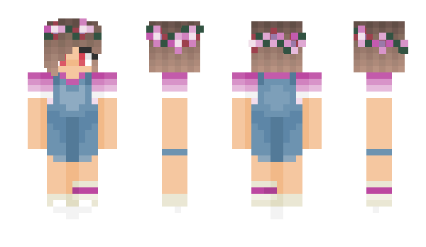 Minecraft skin gatosazules