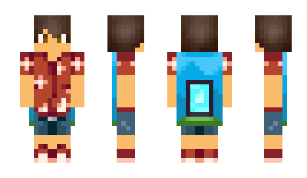Minecraft skin ThomasPixelsOf