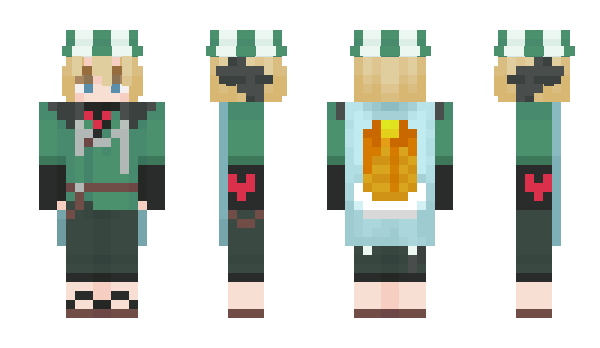 Minecraft skin 9he_msmc_qgr