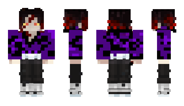 Minecraft skin B3lackfox