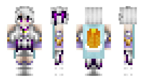 Minecraft skin Verdilia