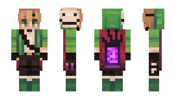Minecraft skin Katzleines