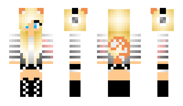 Minecraft скин по нику Tsuki4