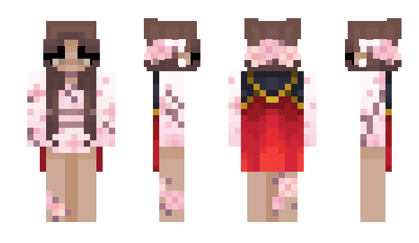 Minecraft скін по ніку Akarinyu