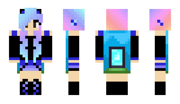 Minecraft skin sigmaorihime