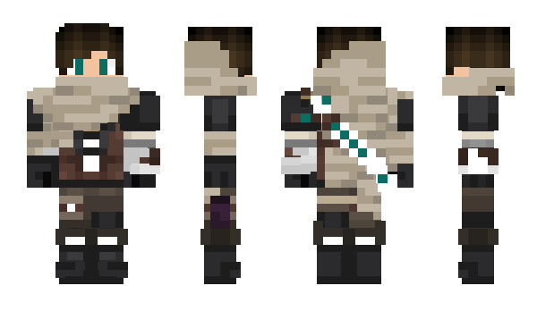 Minecraft скін по ніку Ganur