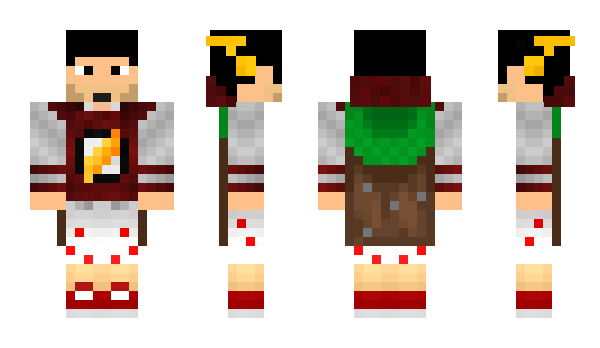 Minecraft скин по нику ufje