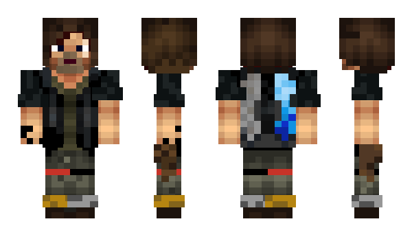 Minecraft skin VicHoodComic