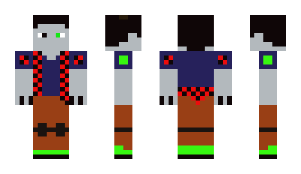 Minecraft skin Yokymo