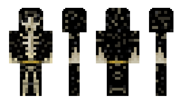 Minecraft skin Skelahton