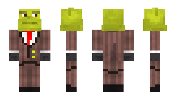 Minecraft skin ShrekObama