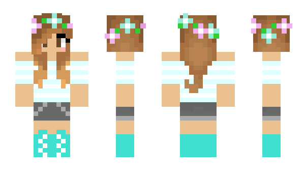 Minecraft skin _QuarzGirl_