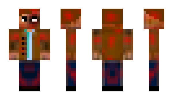 Minecraft skin acornscreeper