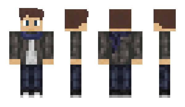 Minecraft skin Bl4ckParadise