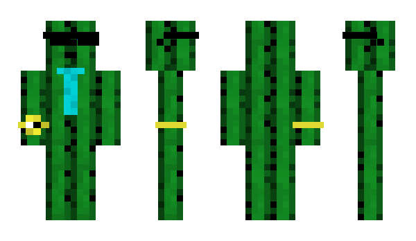 Minecraft skin ManiacalCactus