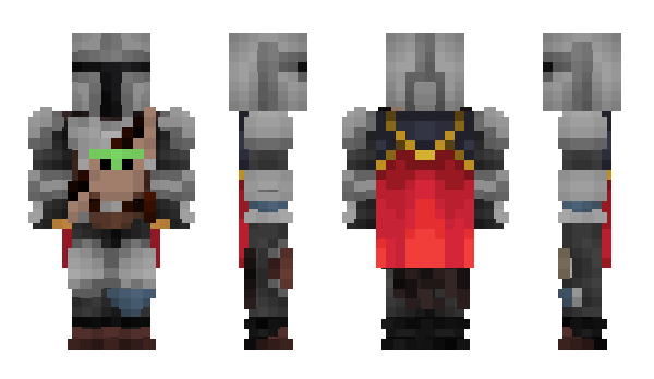 Minecraft skin JackBack