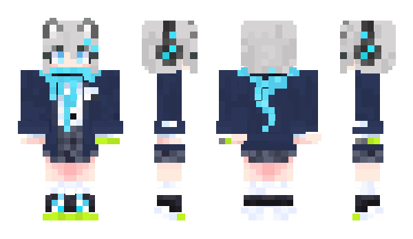 Minecraft скин по нику Namson