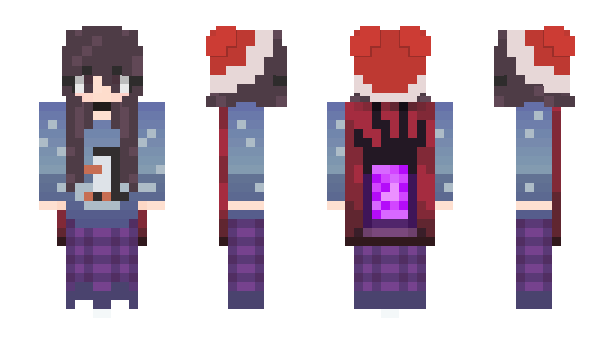 Minecraft скін по ніку Amichis