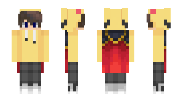 Minecraft скін по ніку LaynuxTV