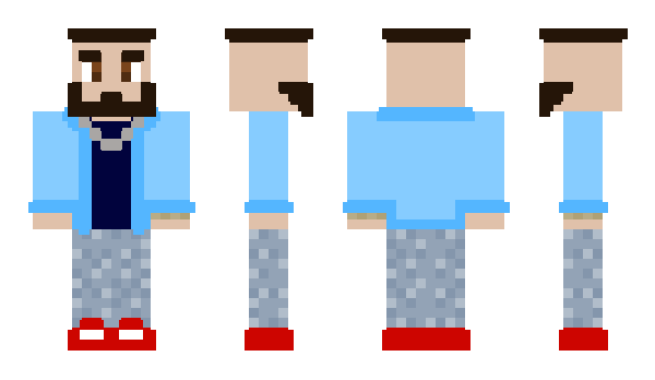 Minecraft skin justin_drip