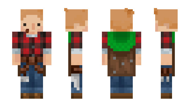 Minecraft skin Saintderp