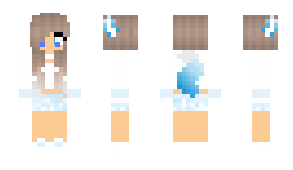 Minecraft skin Bluemy