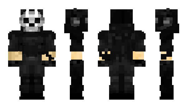 Minecraft skin Ghost_FA
