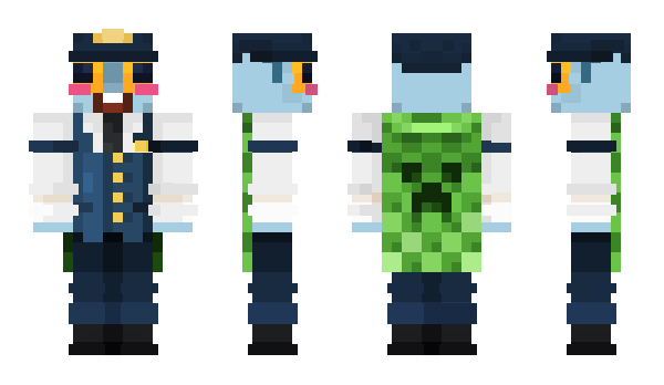 Minecraft skin SkimsToka