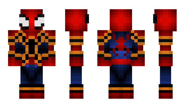 Minecraft skin DERPY_SPIDERMAN