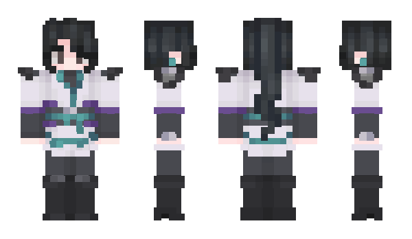 Minecraft skin Aquahoe