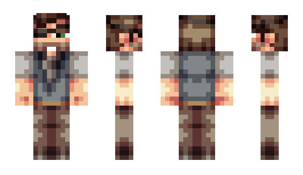 Minecraft skin Sidic