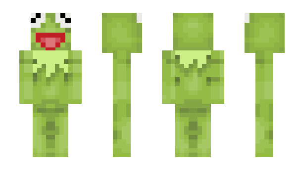 Minecraft skin Frogj