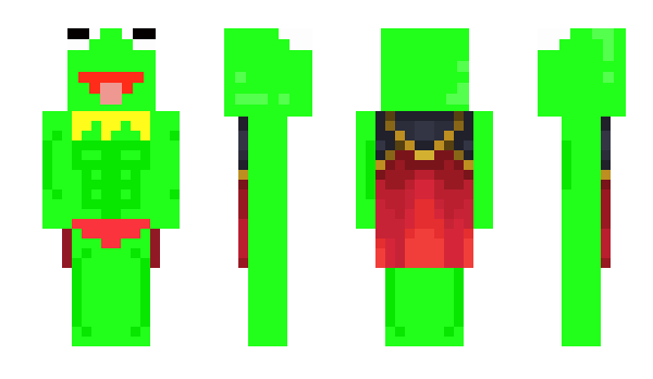 Minecraft скин по нику Giga_Kermit