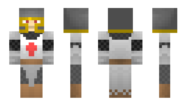 Minecraft skin TheDarkTemplar