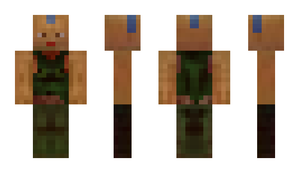 Minecraft skin 0d1