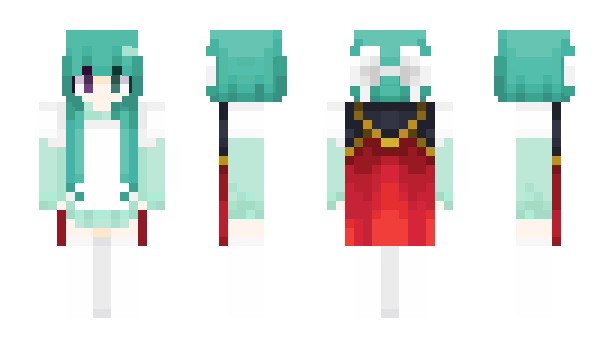 Minecraft skin myau_slinky