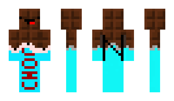 Minecraft скін по ніку DerpChocolate