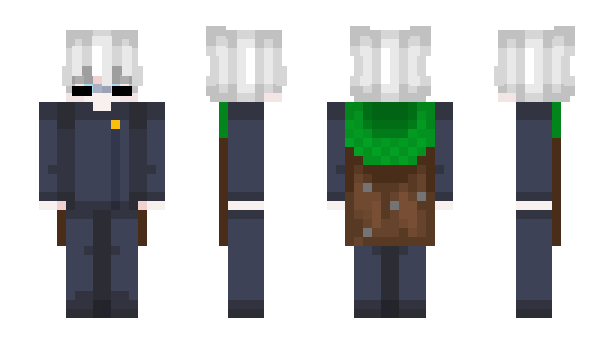 Minecraft скин по нику the_gojo
