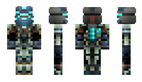 Minecraft skin Vakarian