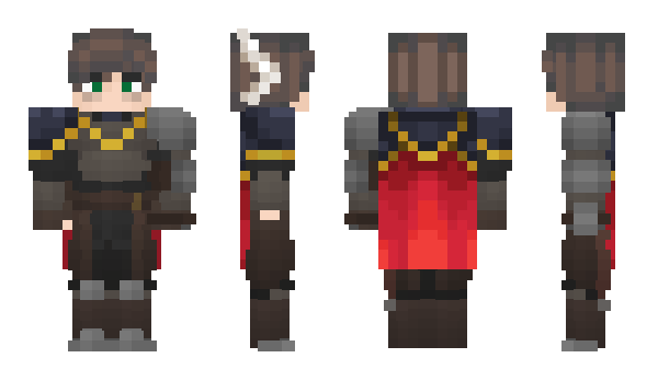 Minecraft skin Fukou