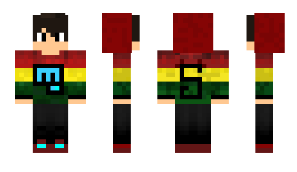 Minecraft skin ZloyKrolik
