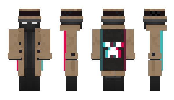 Minecraft skin Melkman
