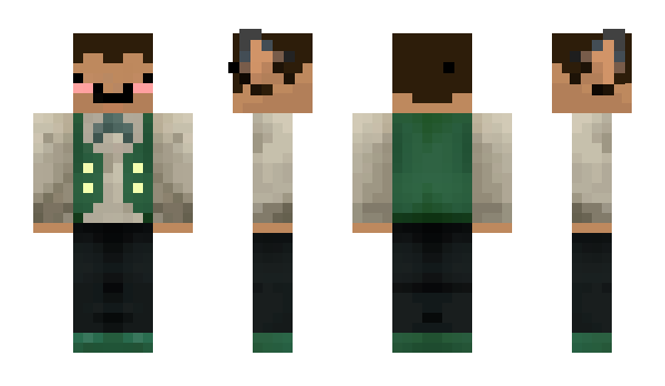 Minecraft skin Babamanden