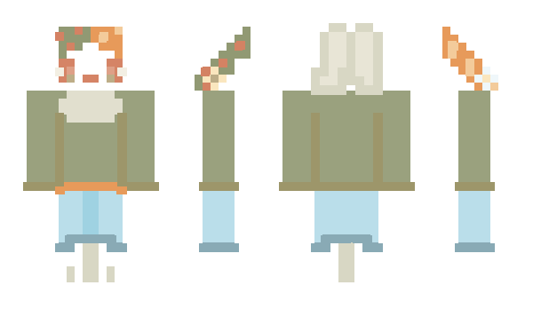 Minecraft skin Mimigirl716