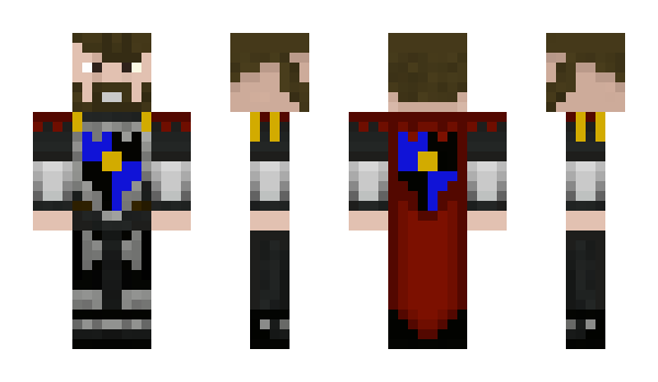 Minecraft skin Knight852