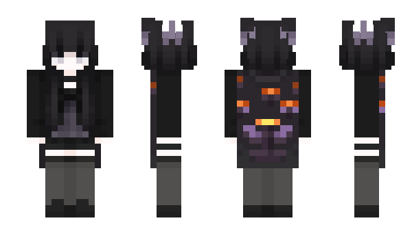 Minecraft skin Axolutely