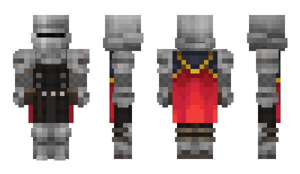 Minecraft skin HawkeyeBlu