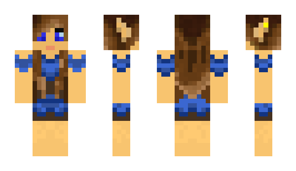 Minecraft skin ridergirl