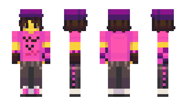 Minecraft skin kianlimepie